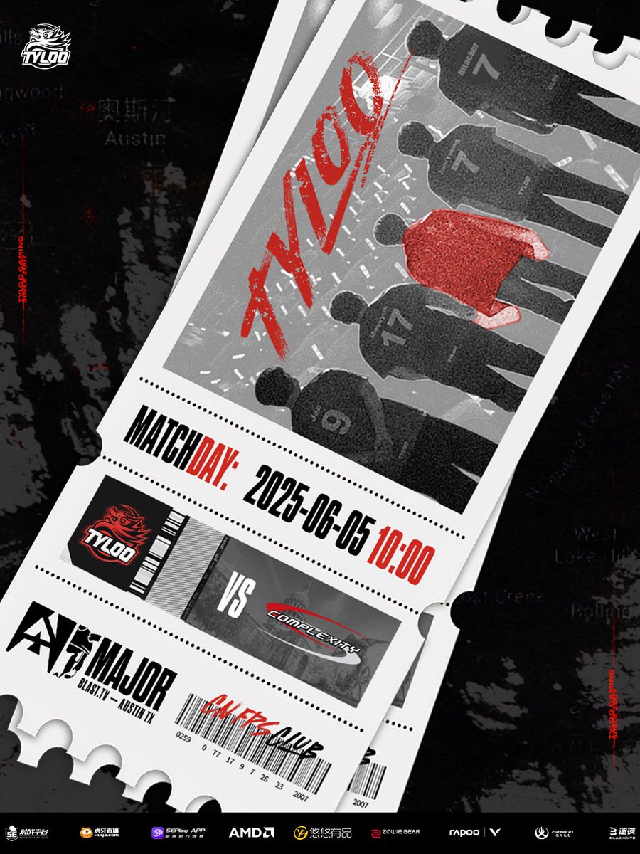 🎮奥斯汀Major第一阶段：拒绝回家！TYLOO2-0力克Complexity